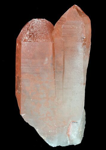 Natural, Red Quartz Crystals - Morocco #53409